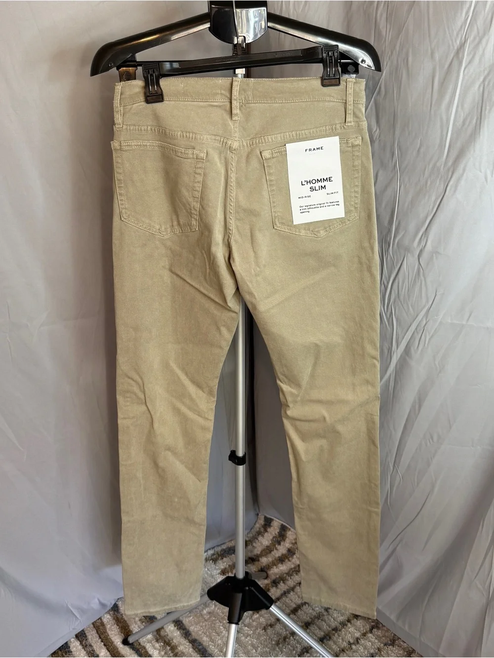 Frame Straight Pants - Picture 3 of 11